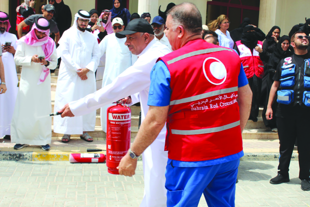 Disaster response training for humanitarian volunteers